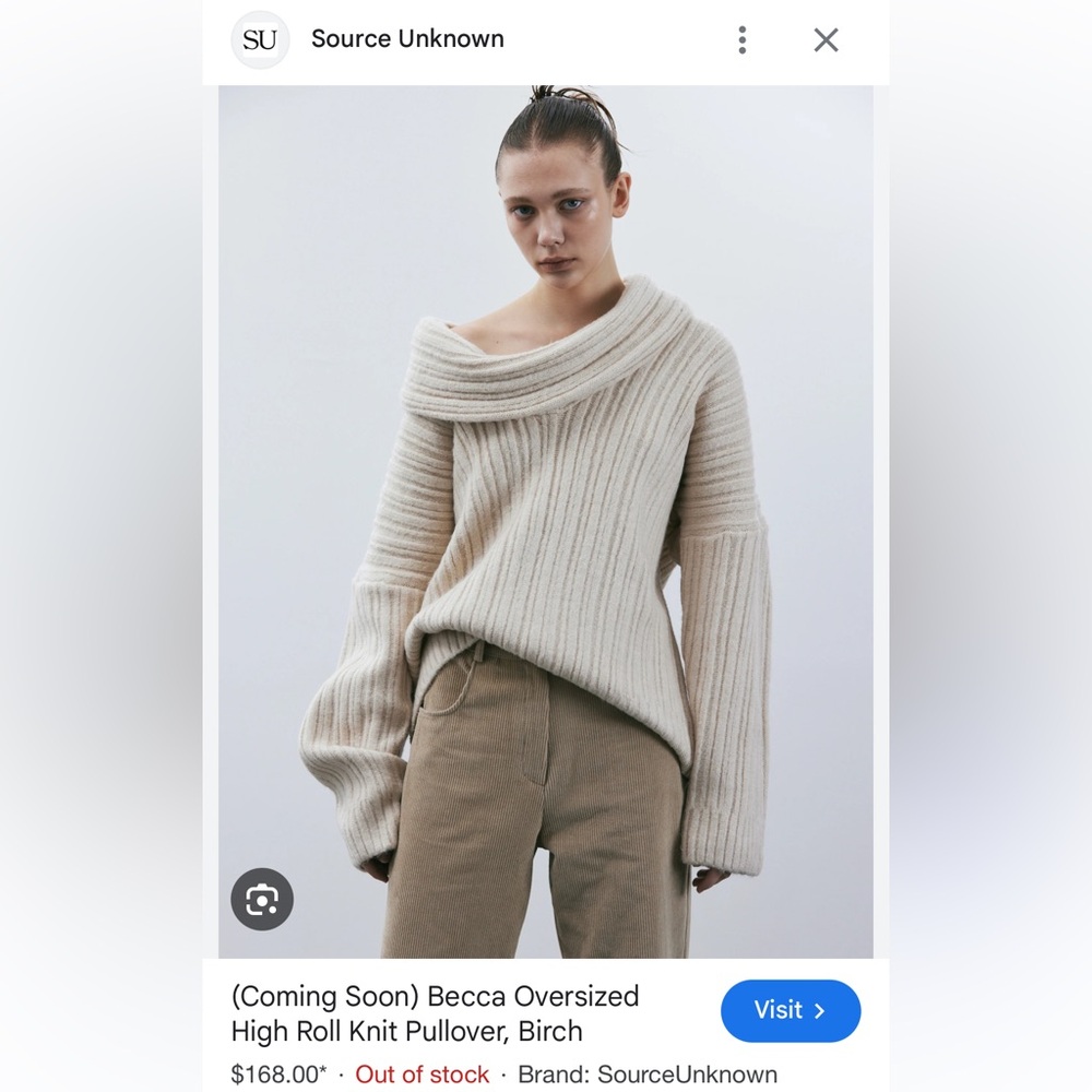 Source unknown pullover